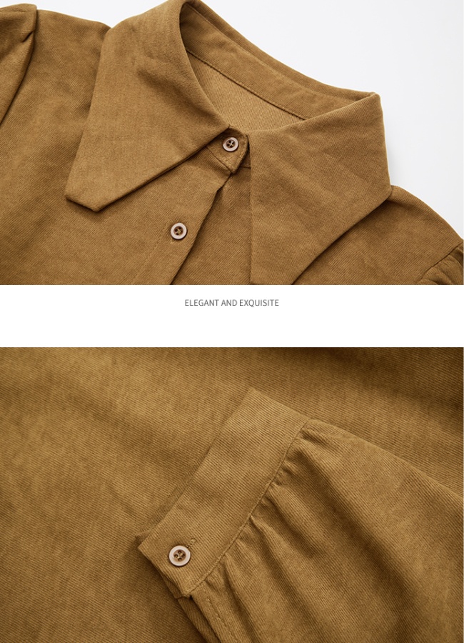 Korean style waistcoat shirt 2pcs set for women