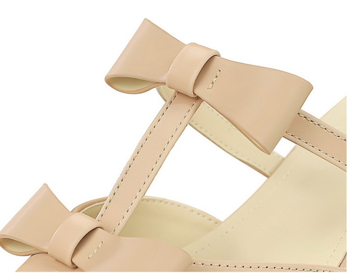 France style wears outside all-match slipsole pointed slippers