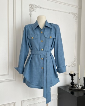 Long sleeve shirt a set