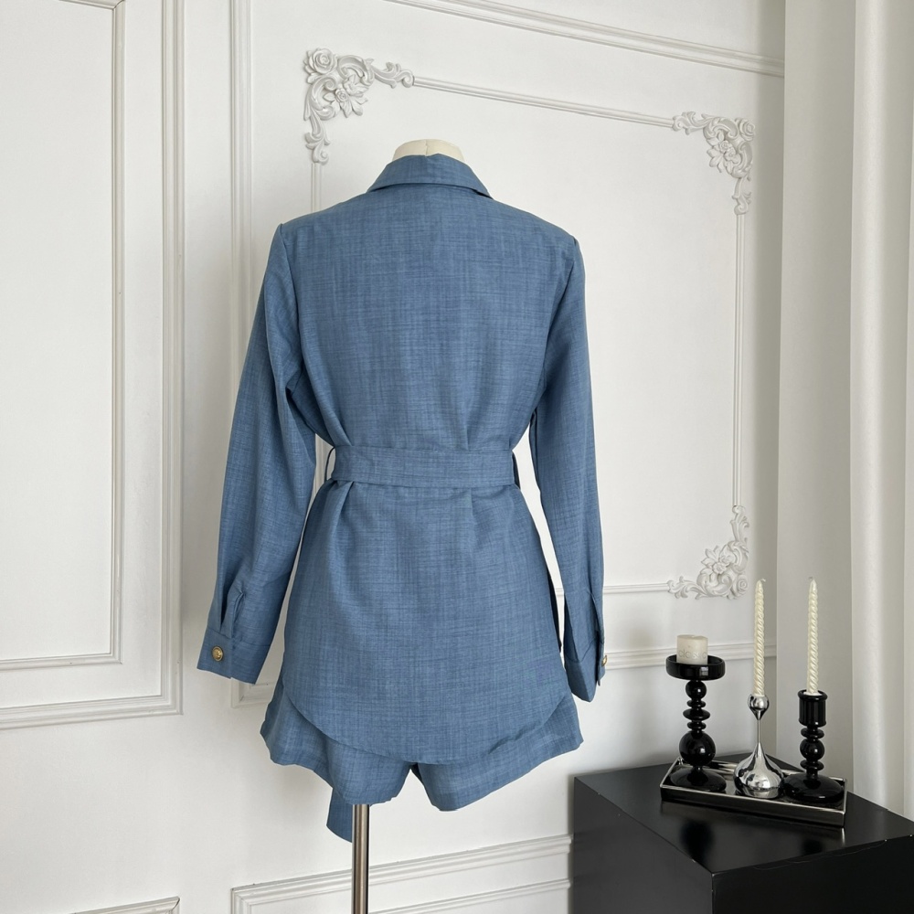 Long sleeve shirt a set