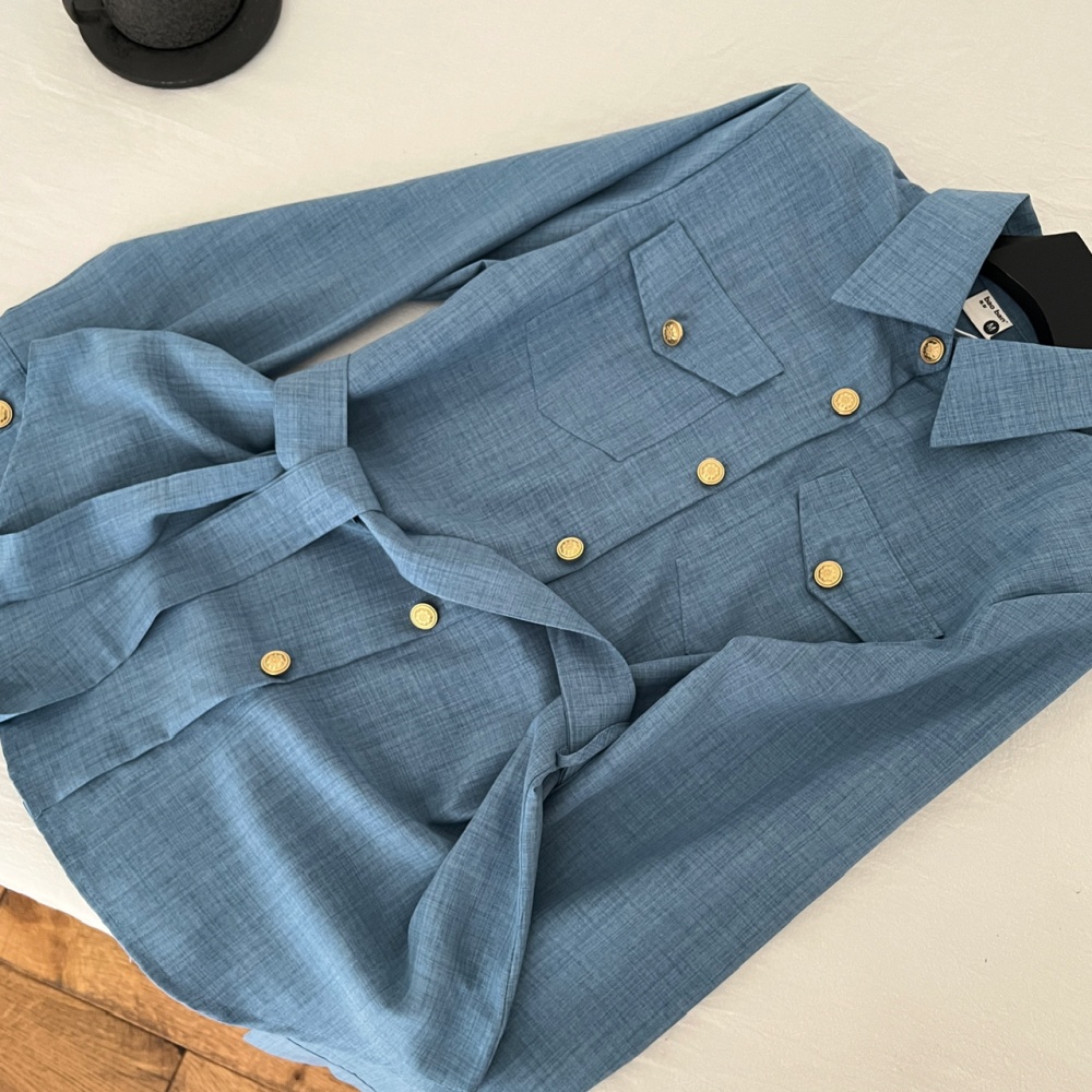 Long sleeve shirt a set