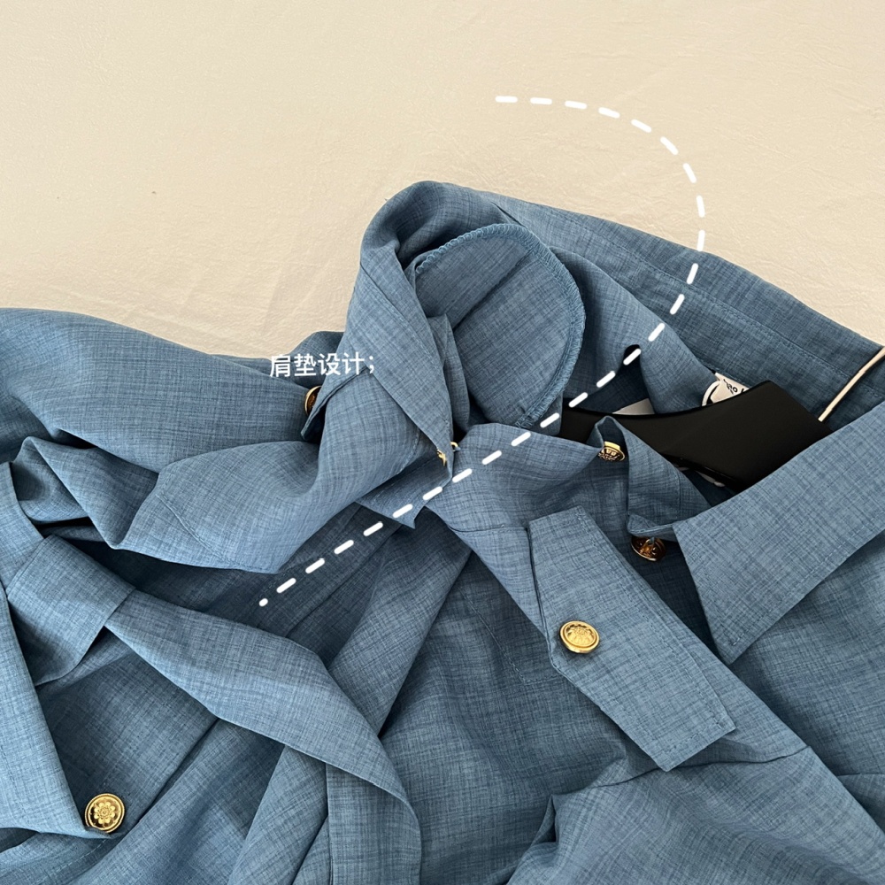 Long sleeve shirt a set
