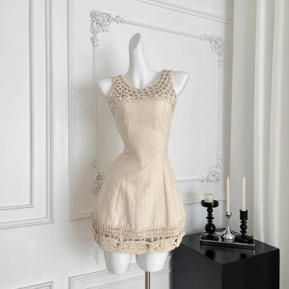 France style dress sleeveless sleeveless dress for women