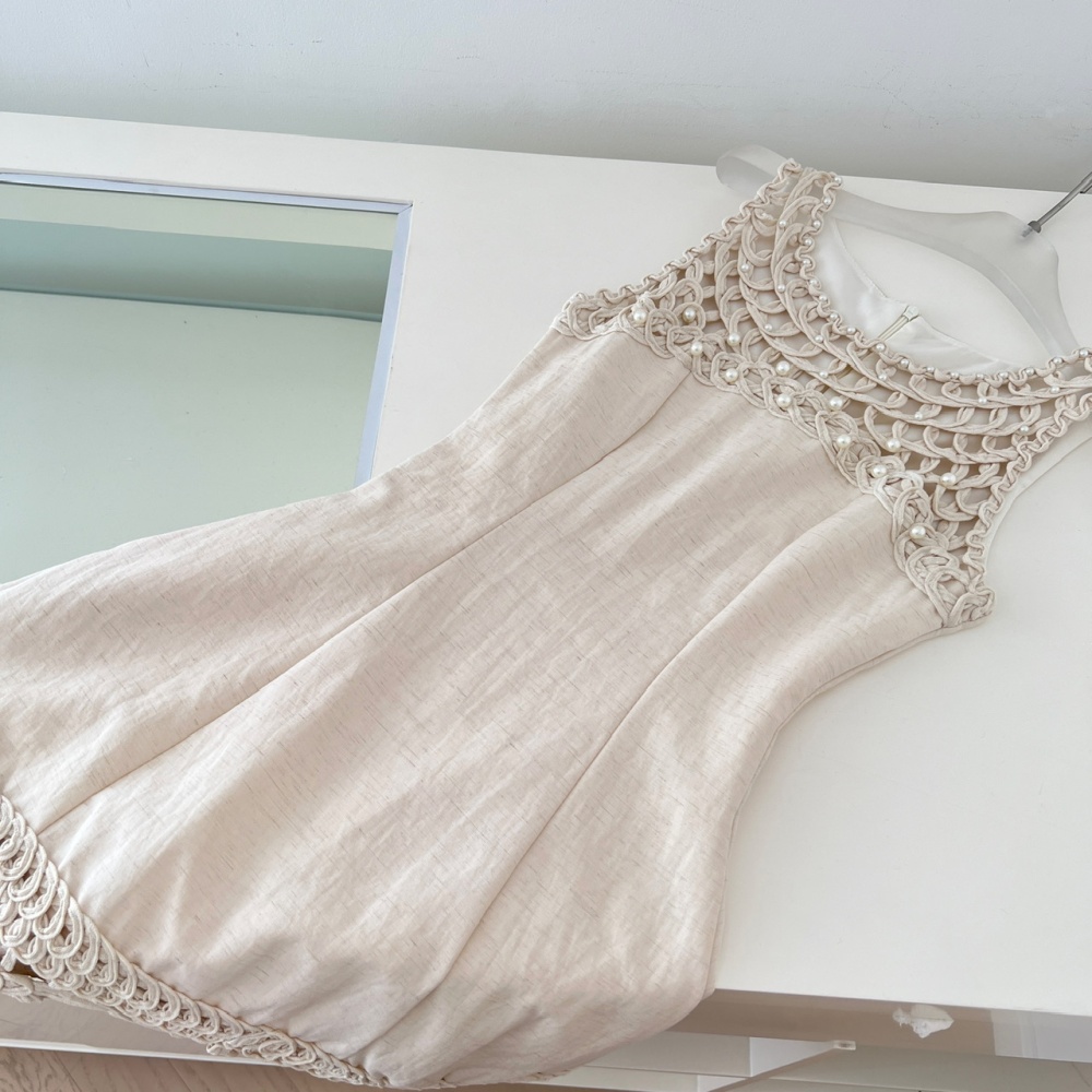 France style dress sleeveless sleeveless dress for women