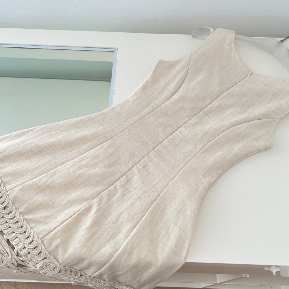 France style dress sleeveless sleeveless dress for women