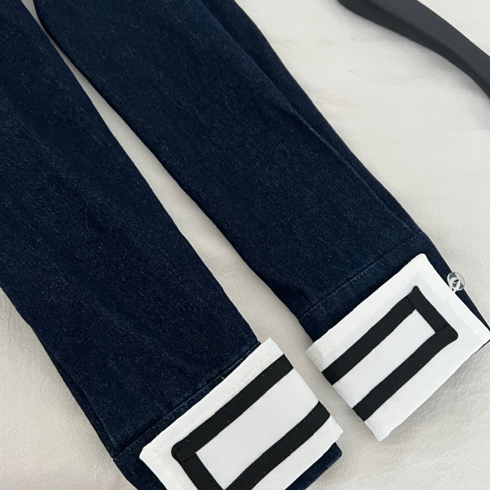 Navy style autumn coat buckle cotton short skirt a set