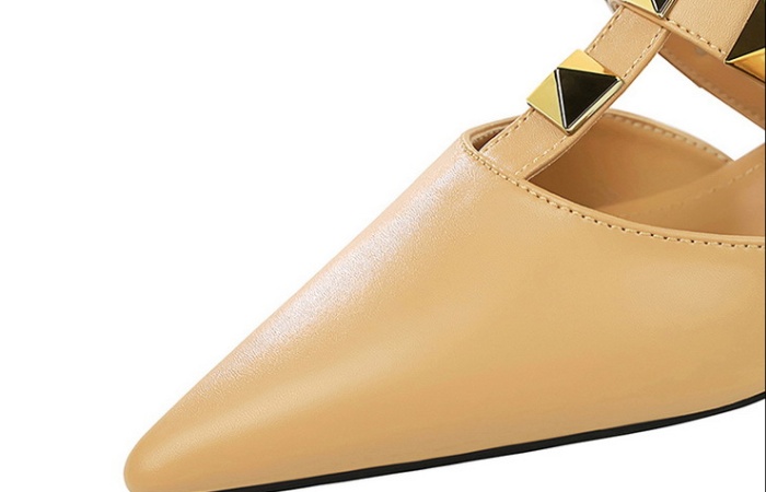 Slipsole cozy sandals rivet classic shoes for women