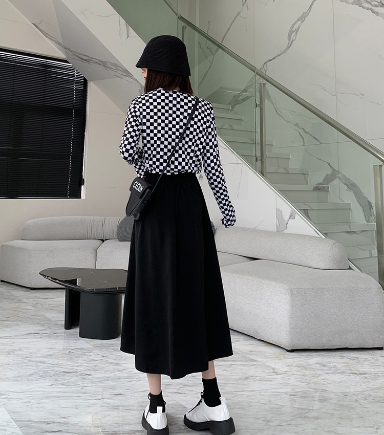 Temperament short skirt straight skirt for women