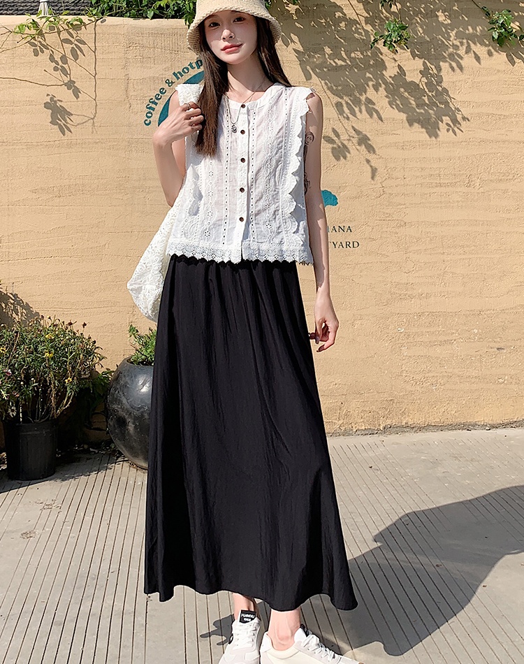 Summer thick and disorderly college style skirt for women