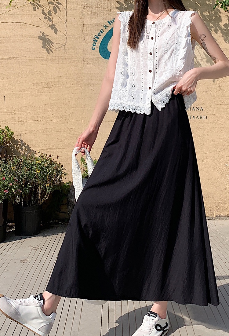 Summer thick and disorderly college style skirt for women