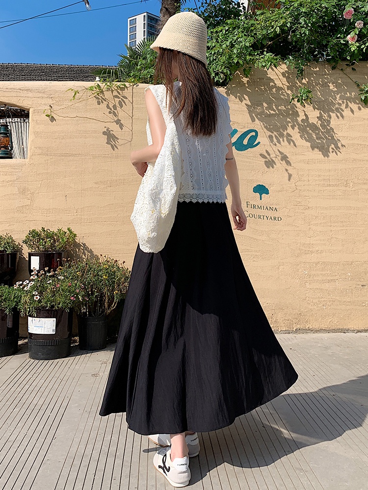 Summer thick and disorderly college style skirt for women