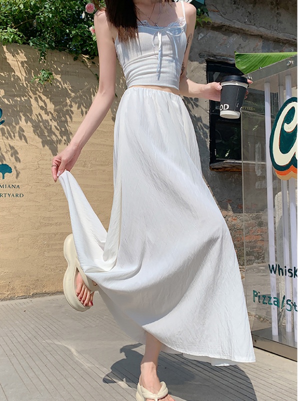 Summer thick and disorderly college style skirt for women
