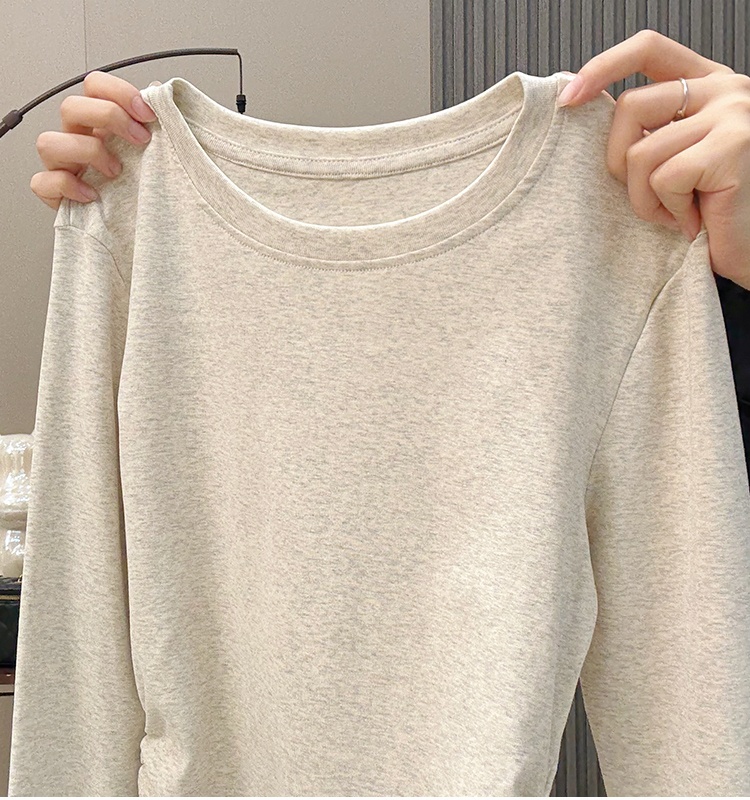 Inside the ride bottoming shirt T-shirt for women