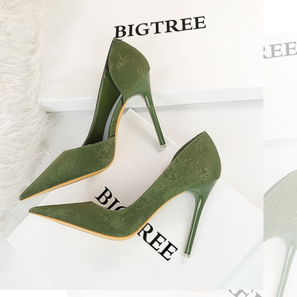 Low high-heeled high-heeled shoes slim sexy shoes