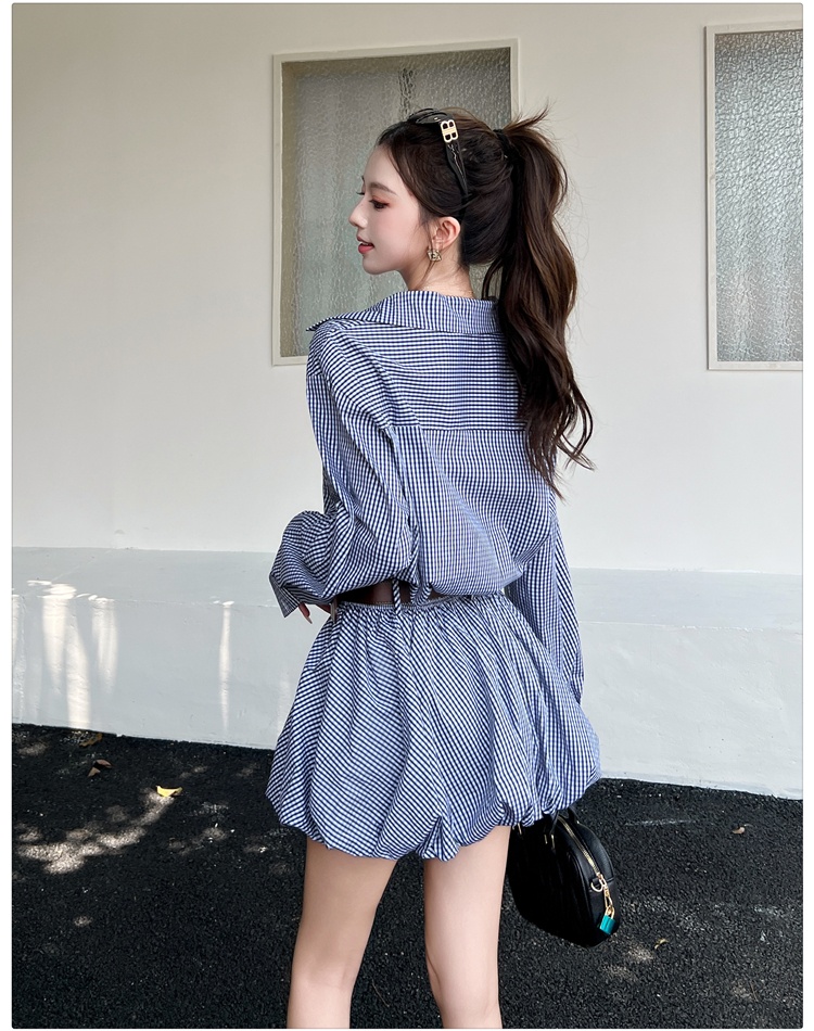 Korean style slim T-back sweet white dress for women
