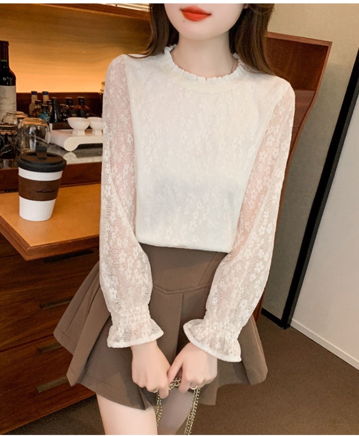 France style shirt inside the ride tops for women