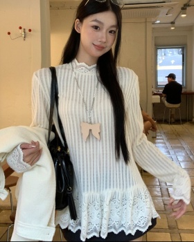 Korean style bottoming shirt long sleeve tops