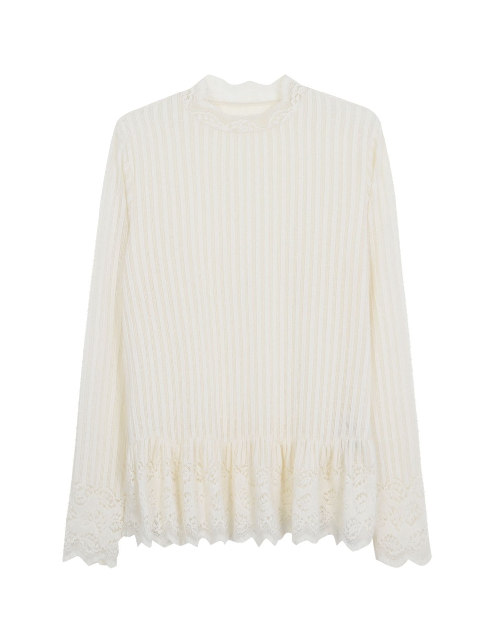 Korean style bottoming shirt long sleeve tops