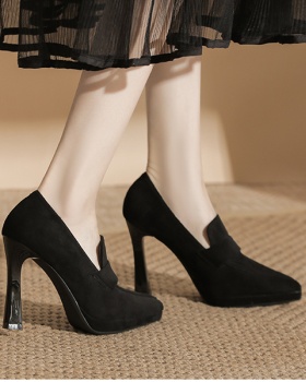 Autumn shoes pointed high-heeled shoes for women