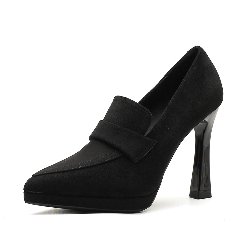 Autumn shoes pointed high-heeled shoes for women