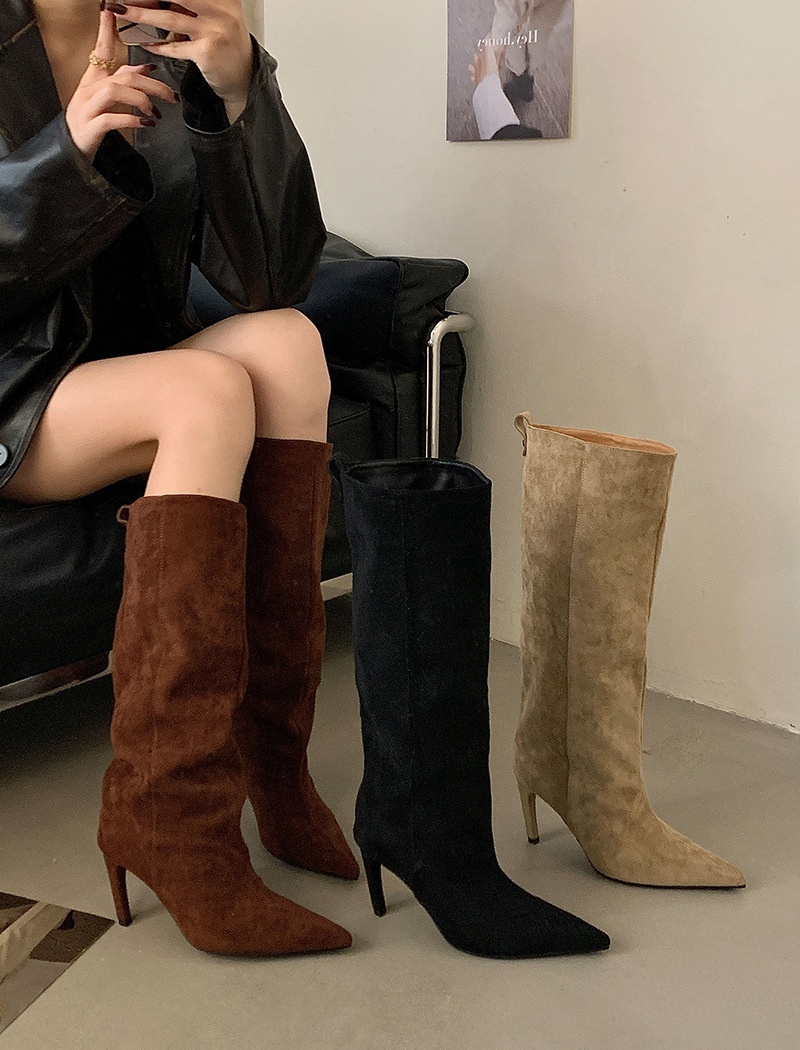 European style boots temperament thigh boots for women