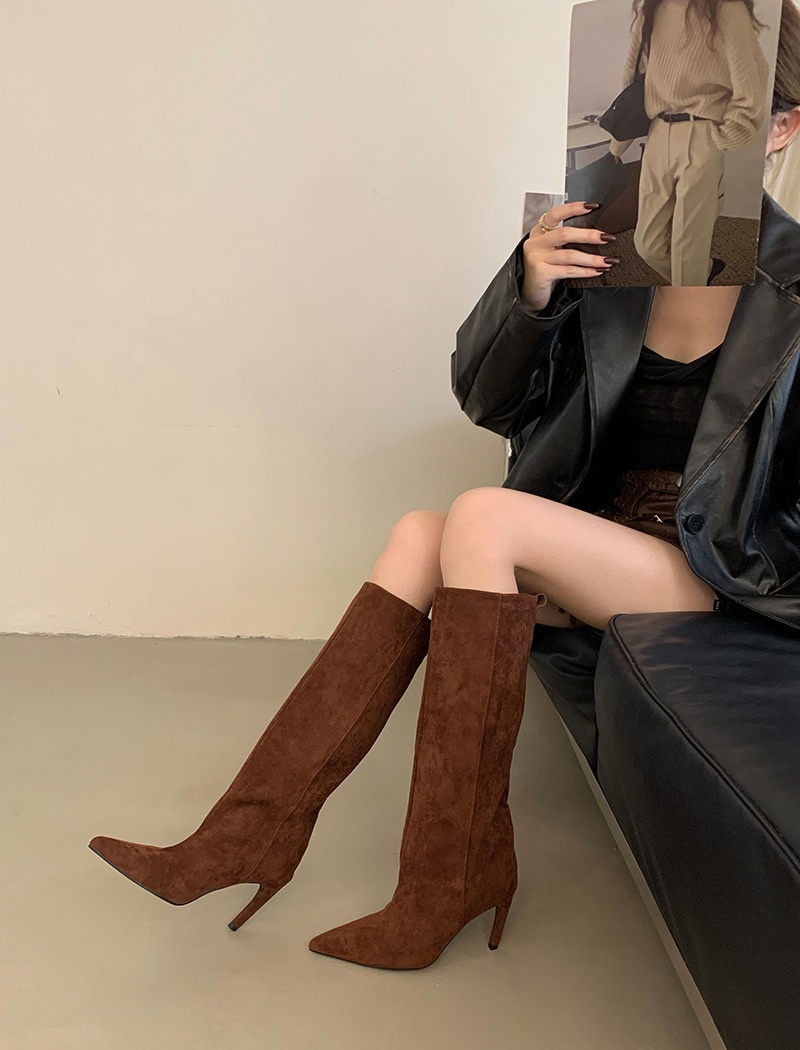 European style boots temperament thigh boots for women