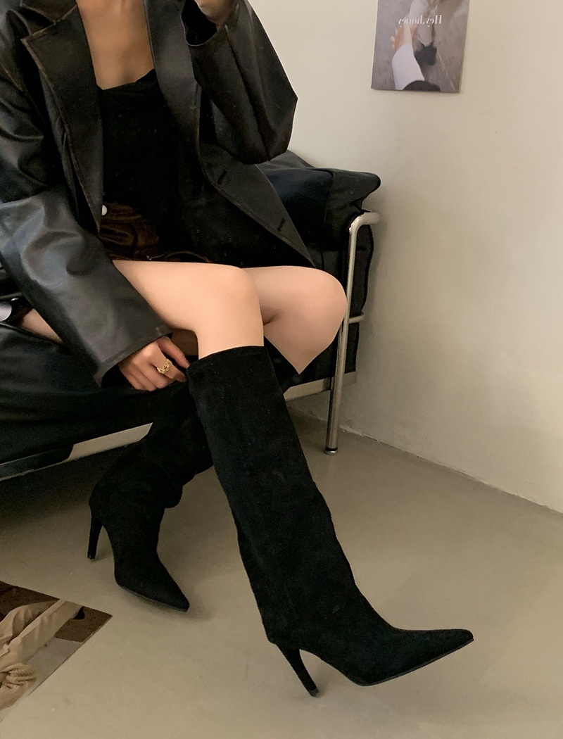 European style boots temperament thigh boots for women