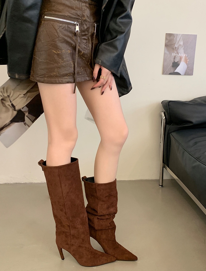 European style boots temperament thigh boots for women