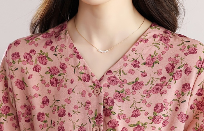 France style European style pink dress for women