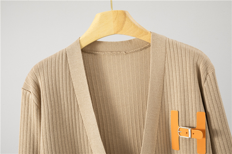 Knitted vest Casual cardigan 3pcs set