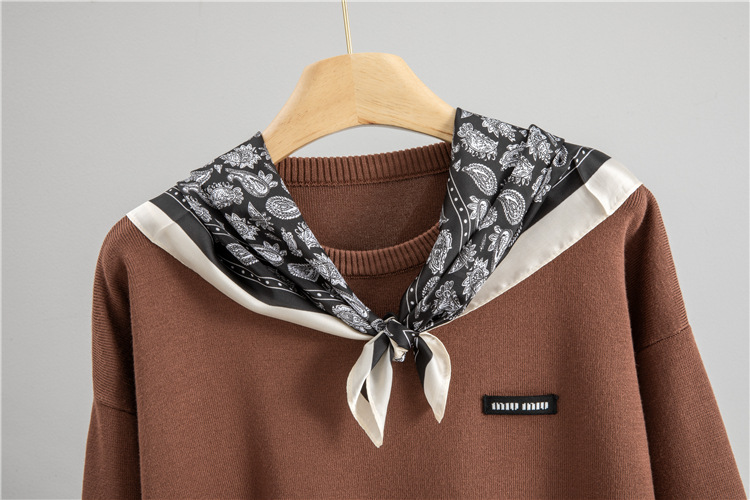 Fashion sweater scarves 3pcs set for women