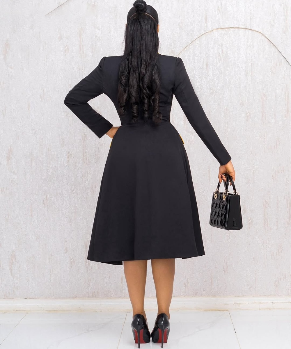 Elasticity pinched waist dress lapel elegant vest 2pcs set