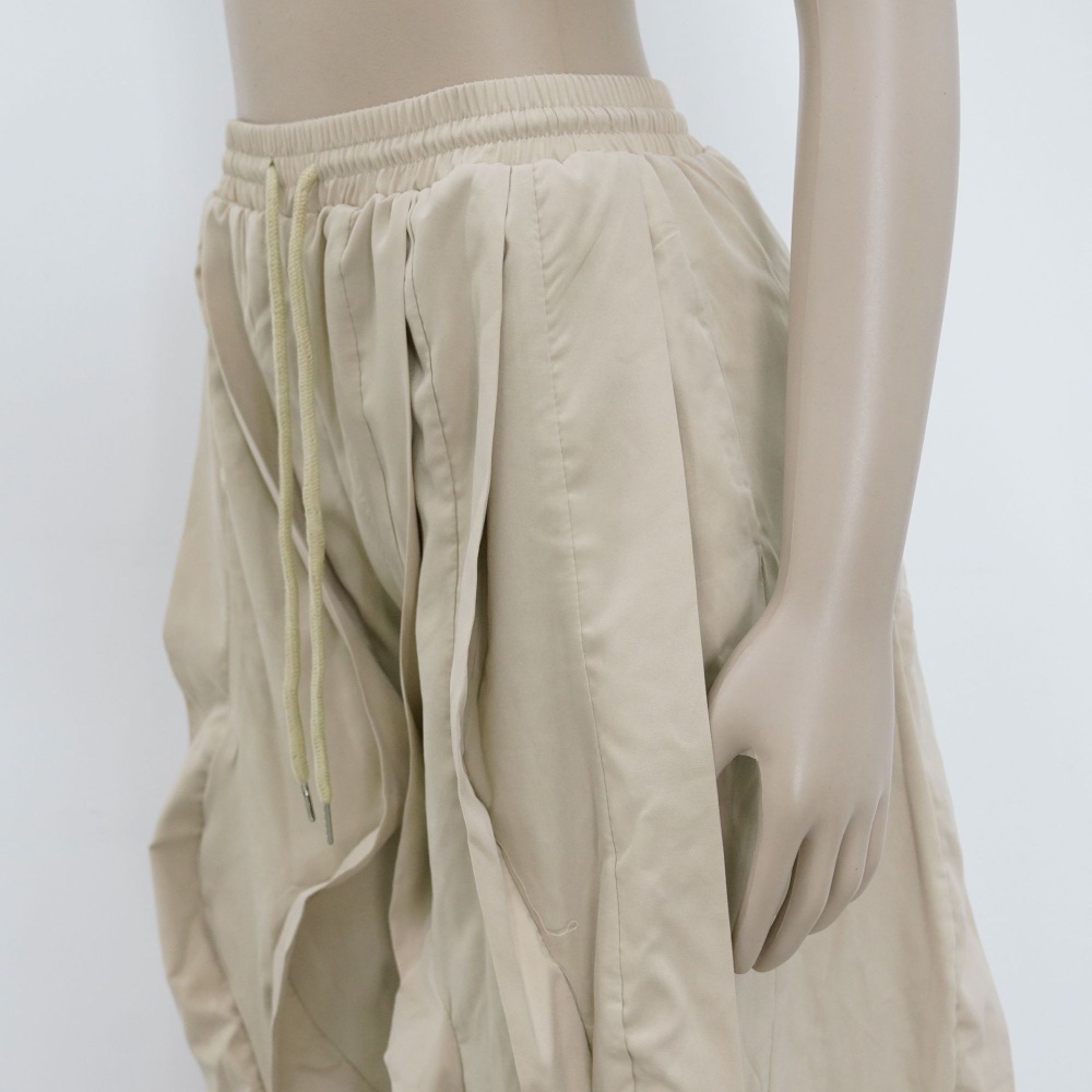 Lace elegant splice bloomers commuting European style pants