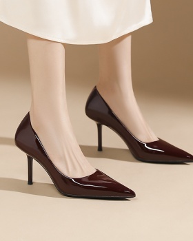 Profession high-heeled shoes pointed shoes for women