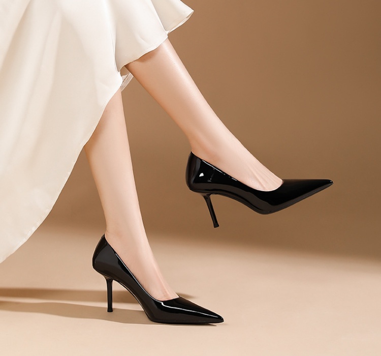 Profession high-heeled shoes pointed shoes for women