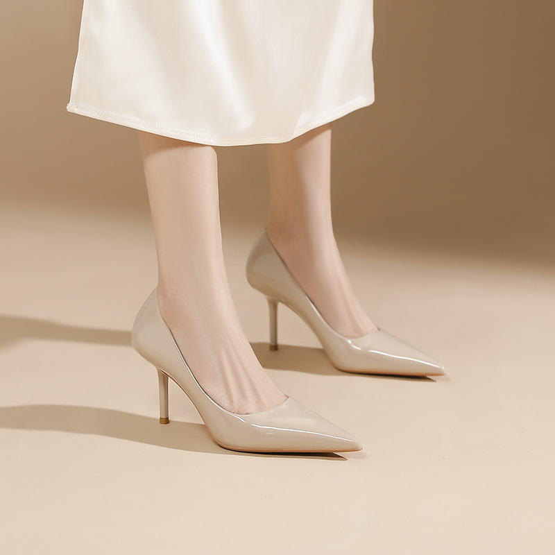 Profession high-heeled shoes pointed shoes for women