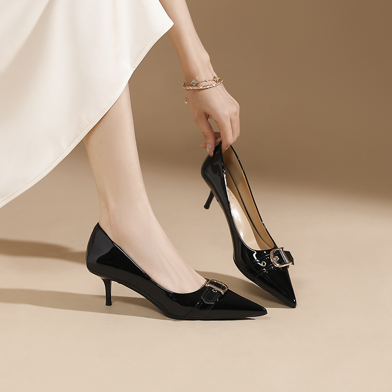 France style shoes fine-root footware for women