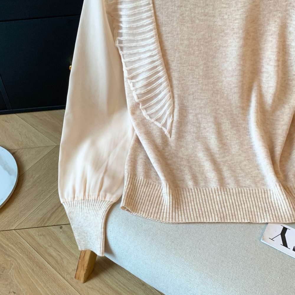 Autumn France style sweater lazy Korean style tops