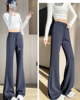 High waist autumn pants sports sweatpants for women