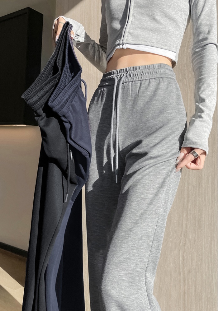 High waist autumn pants sports sweatpants for women