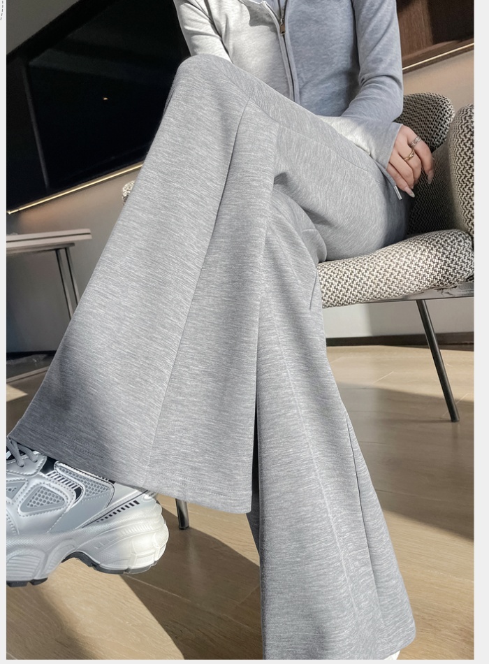 High waist autumn pants sports sweatpants for women