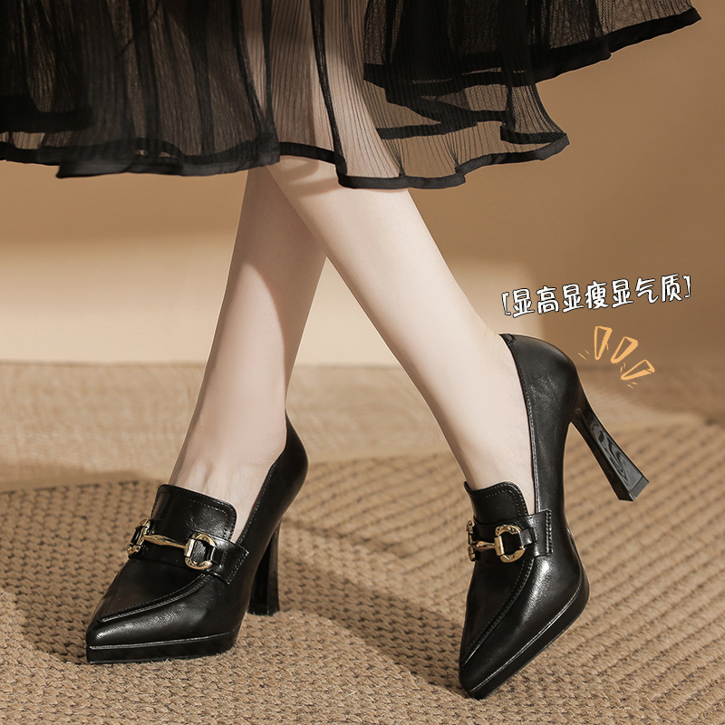 Fine-root high-heeled shoes high-heeled platform for women