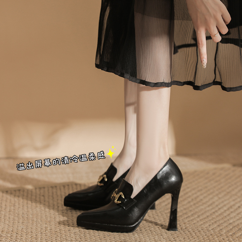 Fine-root high-heeled shoes high-heeled platform for women