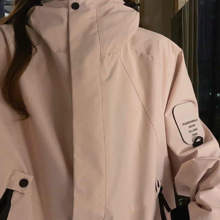 Waterproof couples coat autumn and winter windbreaker