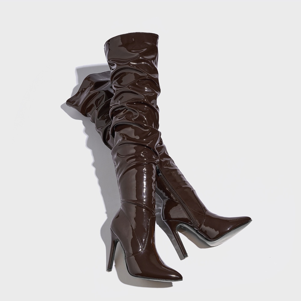 Large yard thigh boots exceed knee boots for women