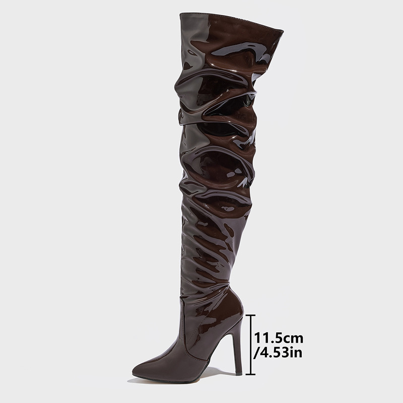 Large yard thigh boots exceed knee boots for women