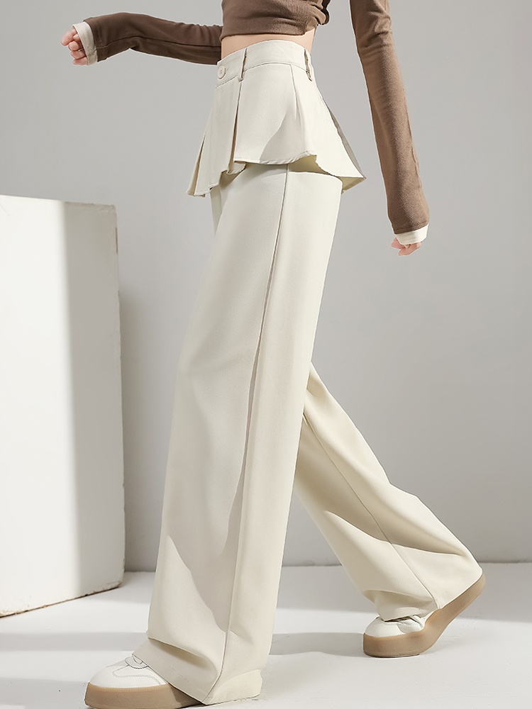 Pseudo-two suit pants casual pants