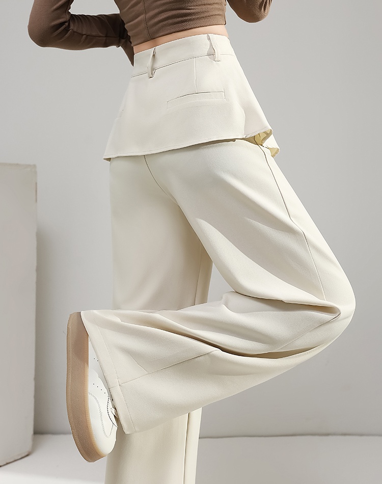 Pseudo-two suit pants casual pants