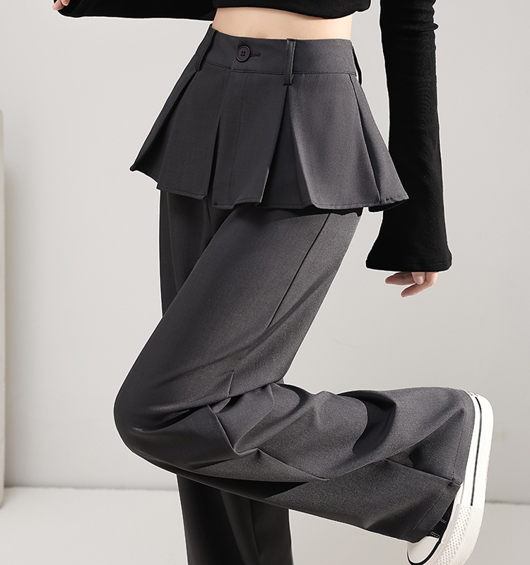 Pseudo-two suit pants casual pants