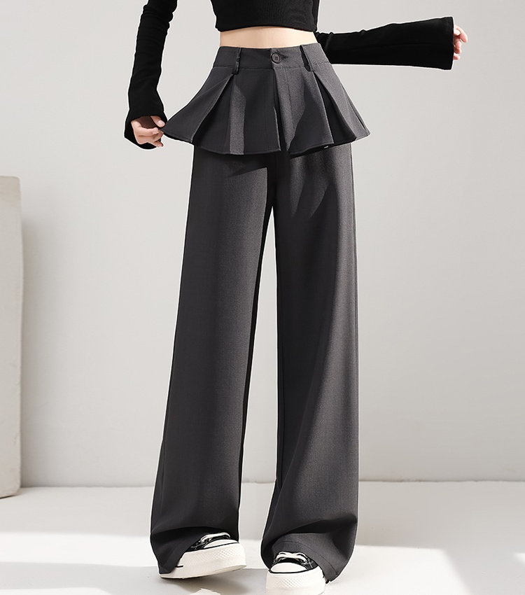 Pseudo-two suit pants casual pants